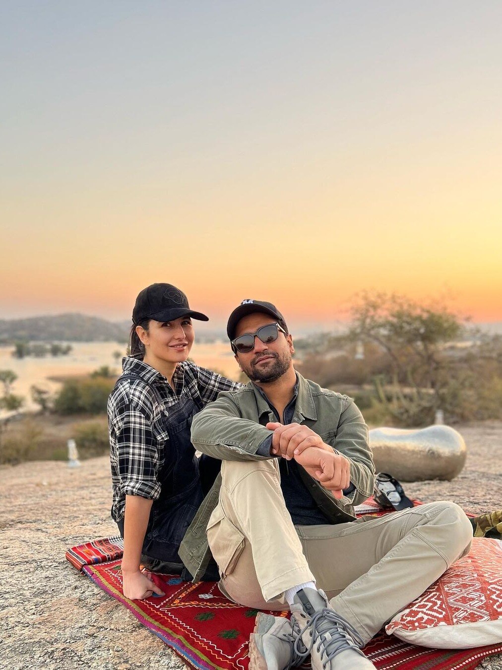 पति संग जंगल में कटरीना, मिल गए तेंदुआ, नील गाय, फिर हुआ ये