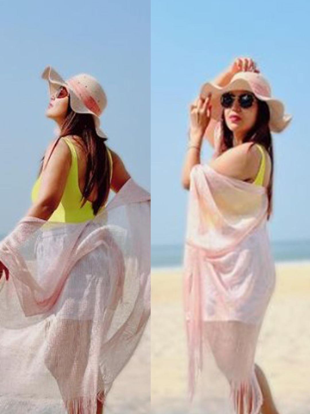 डिलीवरी के 2 महीने बाद हॉलिडे पर देबीना बनर्जी, दिखाया ग्लैमर अवतार