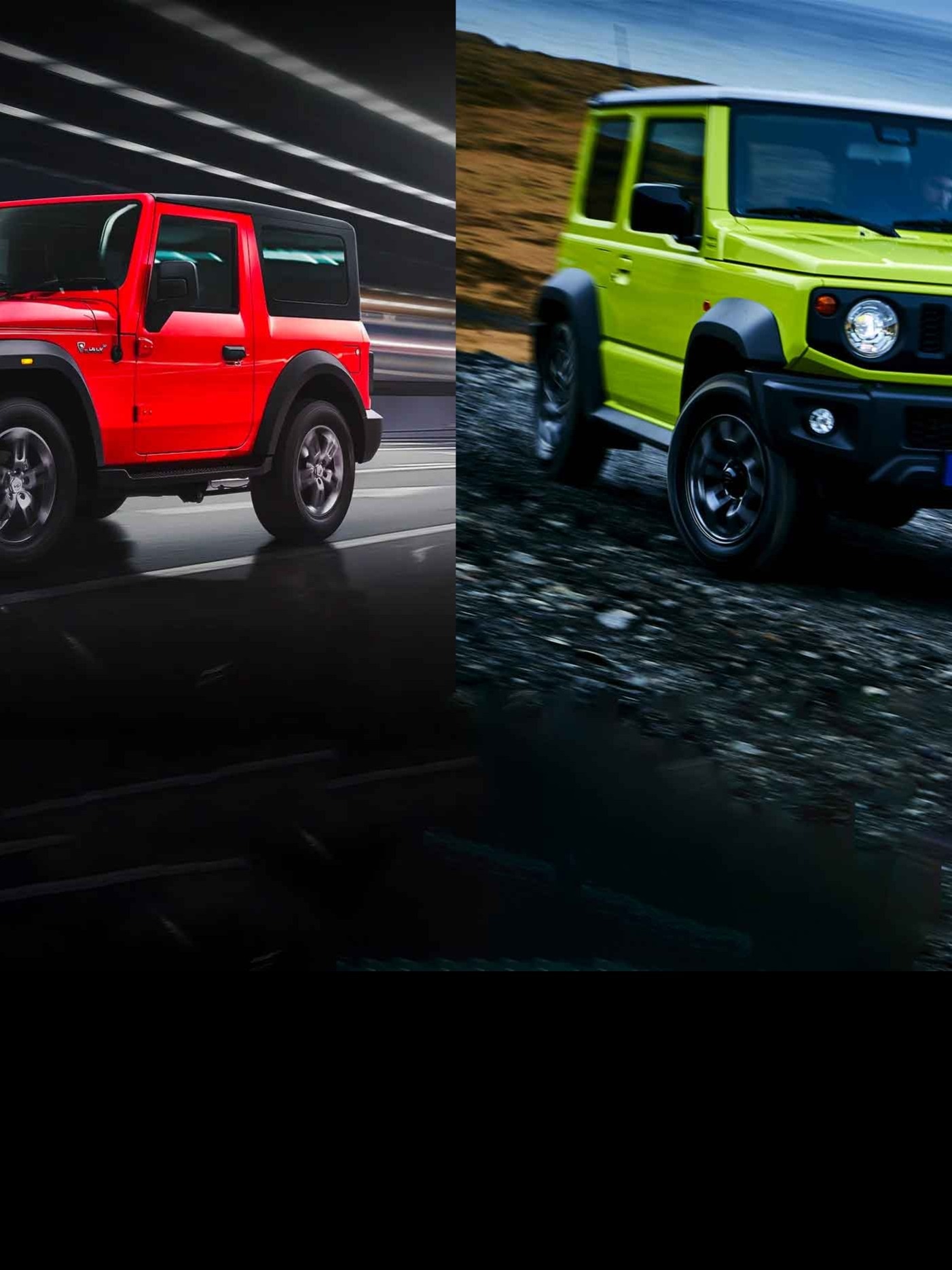 Maruti Suzuki Jimny vs Mahindra Thar: Who is the off-roading champ?