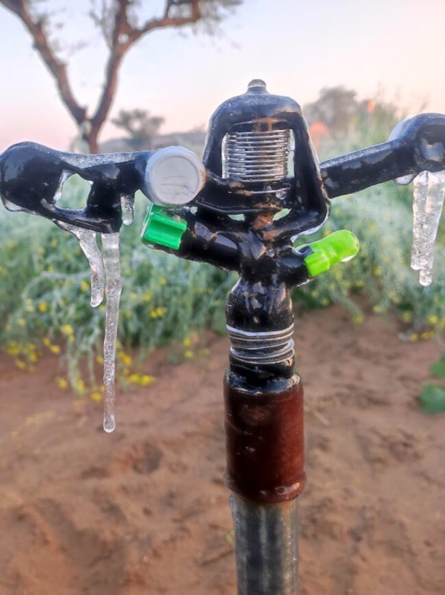 राजस्थान: मानइस 4 तापमान, नलों का पानी तक जमा! 