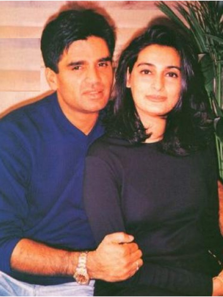 मुस्ल‍िम परिवार से थीं माना, कैसे बनीं सुनील शेट्टी की पत्नी?