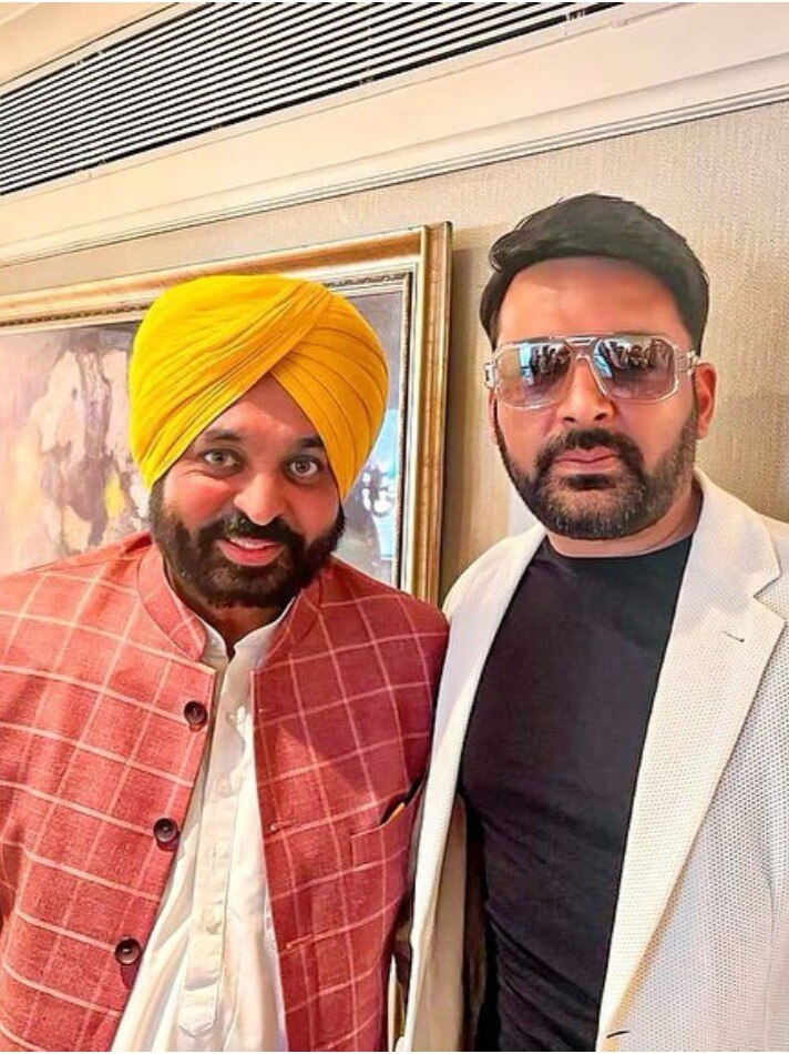 CM भगवंत मान से मिले कपिल शर्मा, अर्चना, गले लगकर पुरानी यादें की ताजा
