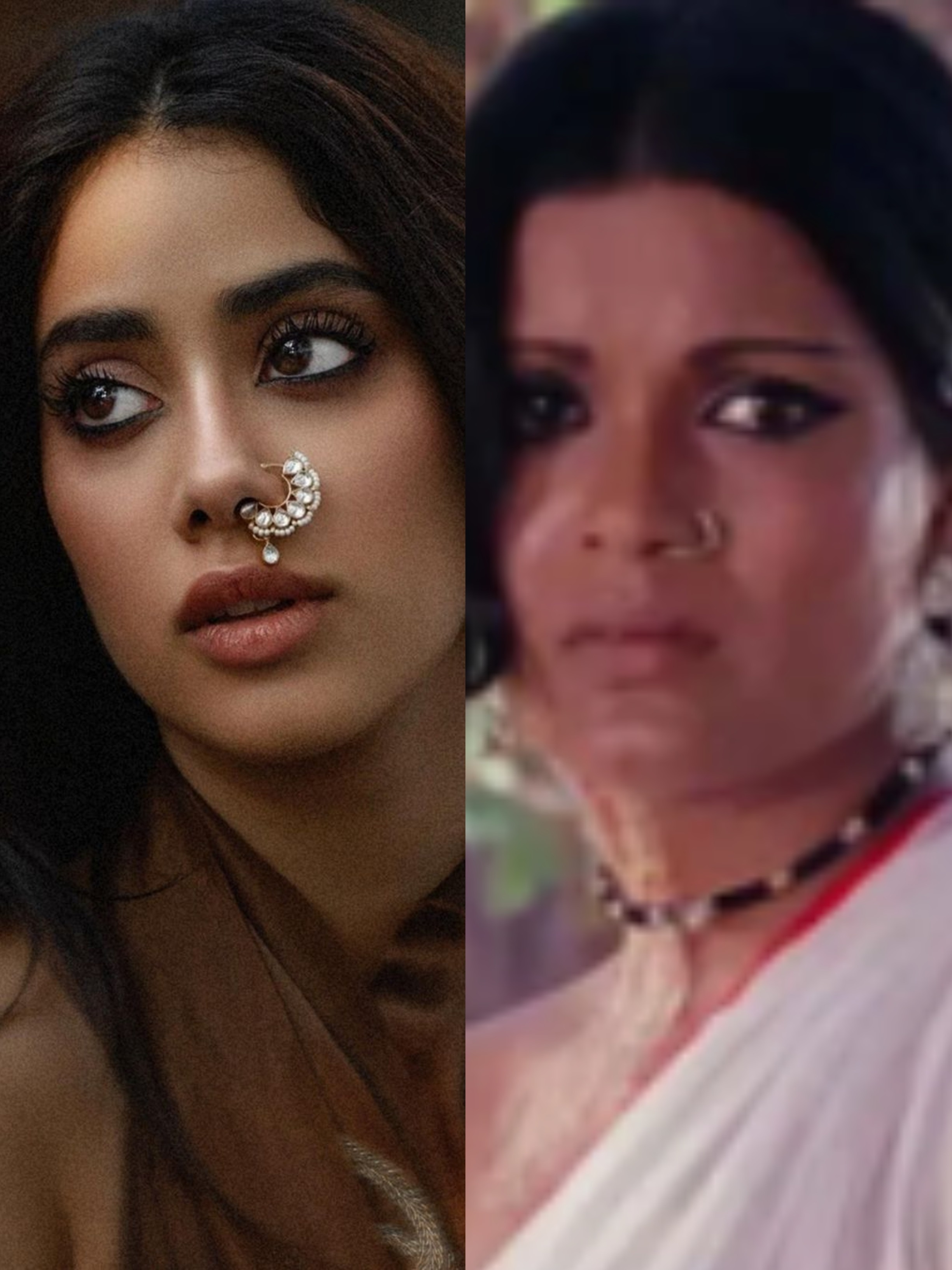 जाह्नवी का साड़ी में फोटोशूट, देखकर याद आएगी 'सत्यम शिवम सुंदरम'