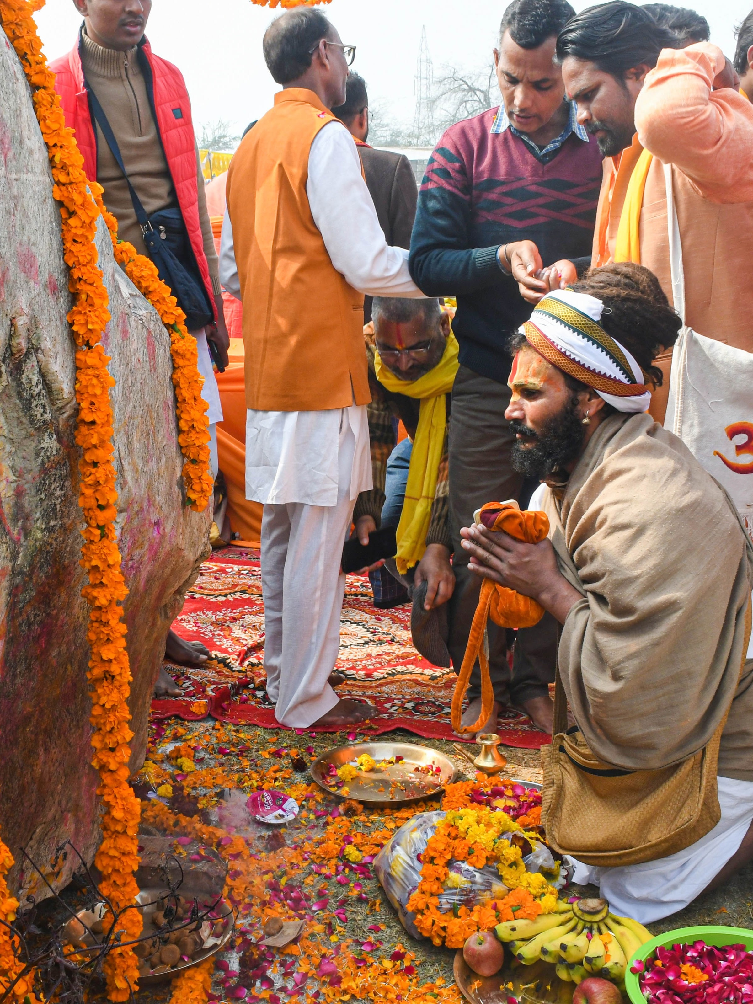 अयोध्या में शालिग्राम शिलाओं का भव्य स्वागत! PHOTOS 