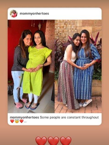 दीपिका कक्कड़ ने फ्लॉन्ट किया बेबी बंप, चेहरे पर दिखा प्रेग्नेंसी ग्लो