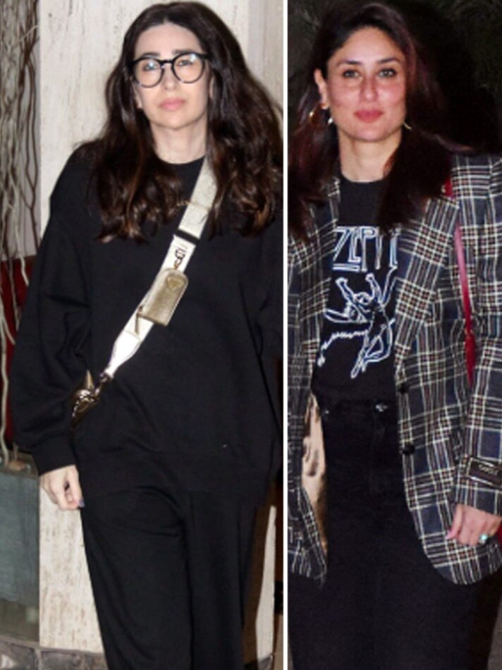 बढ़ती उम्र के साथ यंग दिख रहीं करिश्मा-करीना, 2 बच्चों की मां का किलर है लुक 