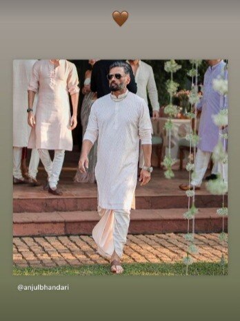 अथिया शेट्टी को आ रही मायके की याद, पापा सुनील की फोटो शेयर कर लुटाया प्यार