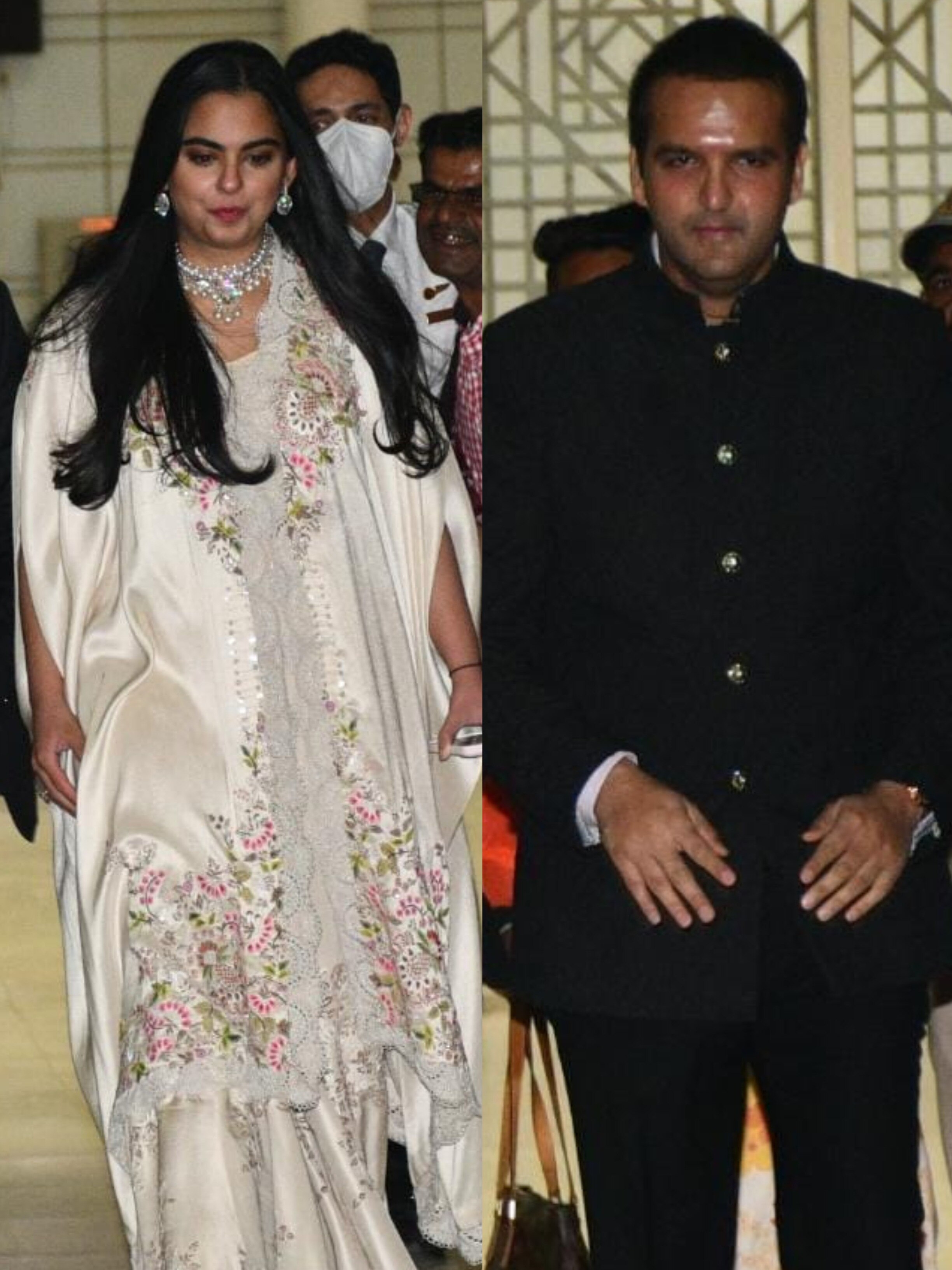 दोस्त कियारा की मेहंदी में ईशा अंबानी का दिखा सिंपल लुक, व्हाइट शरारा में लगीं खूबसूरत