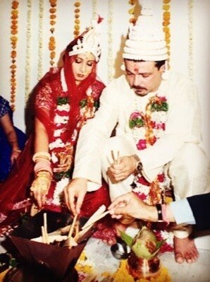 जब दुल्हन बनी थीं स्मृति ईरानी, तस्वीरों में देखें फैमिली एलबम 