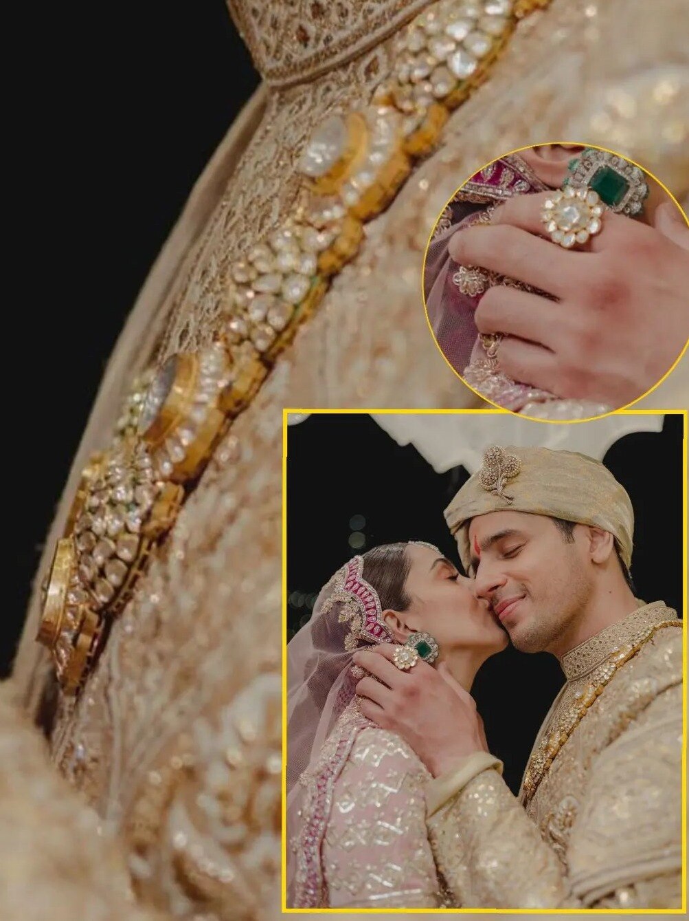 डायमंड रिंग, रजवाड़ा हार, सिद्धार्थ मल्होत्रा का रॉयल वेडिंग लुक देखा क्या?