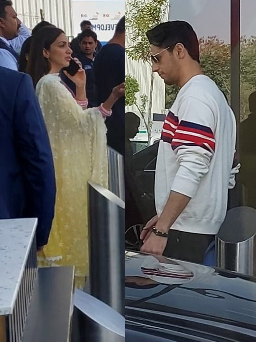 मुंबई रवाना हुए सिद्धार्थ- कियारा, सिम्पल लुक पर फिदा हुए फैन्स, PHOTOS