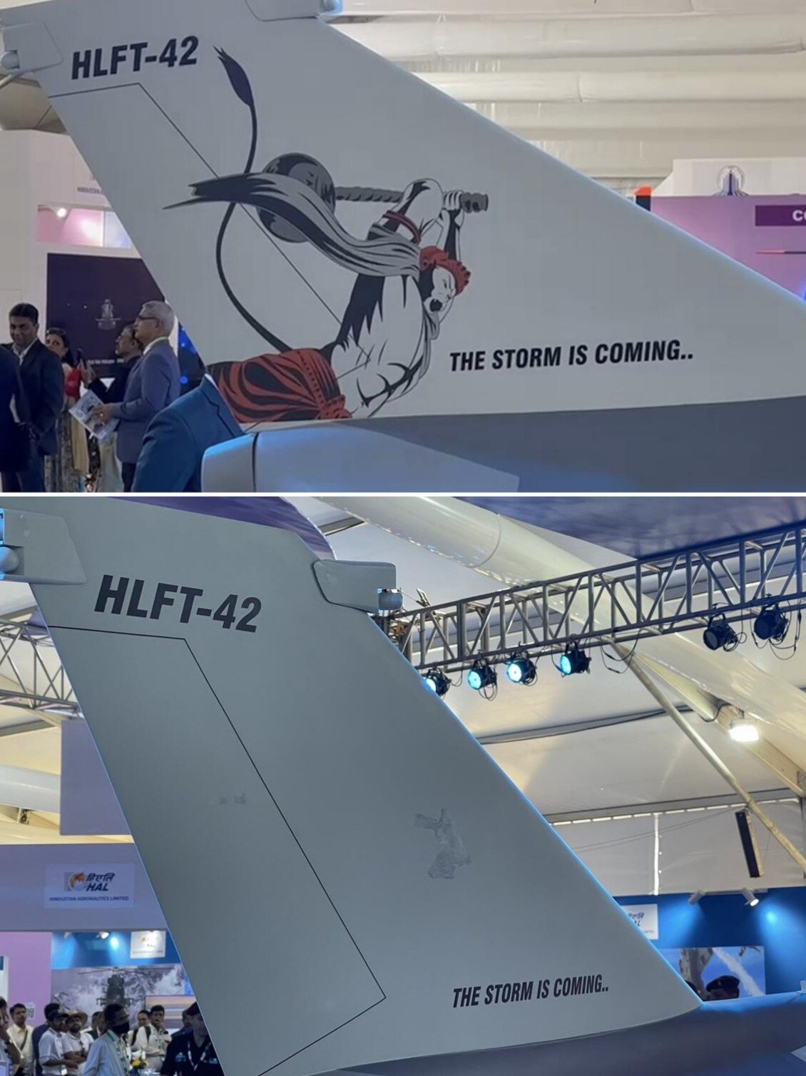 Aero India 2023: Lord Hanuman's image removed from HAL Aircraft in Bengaluru