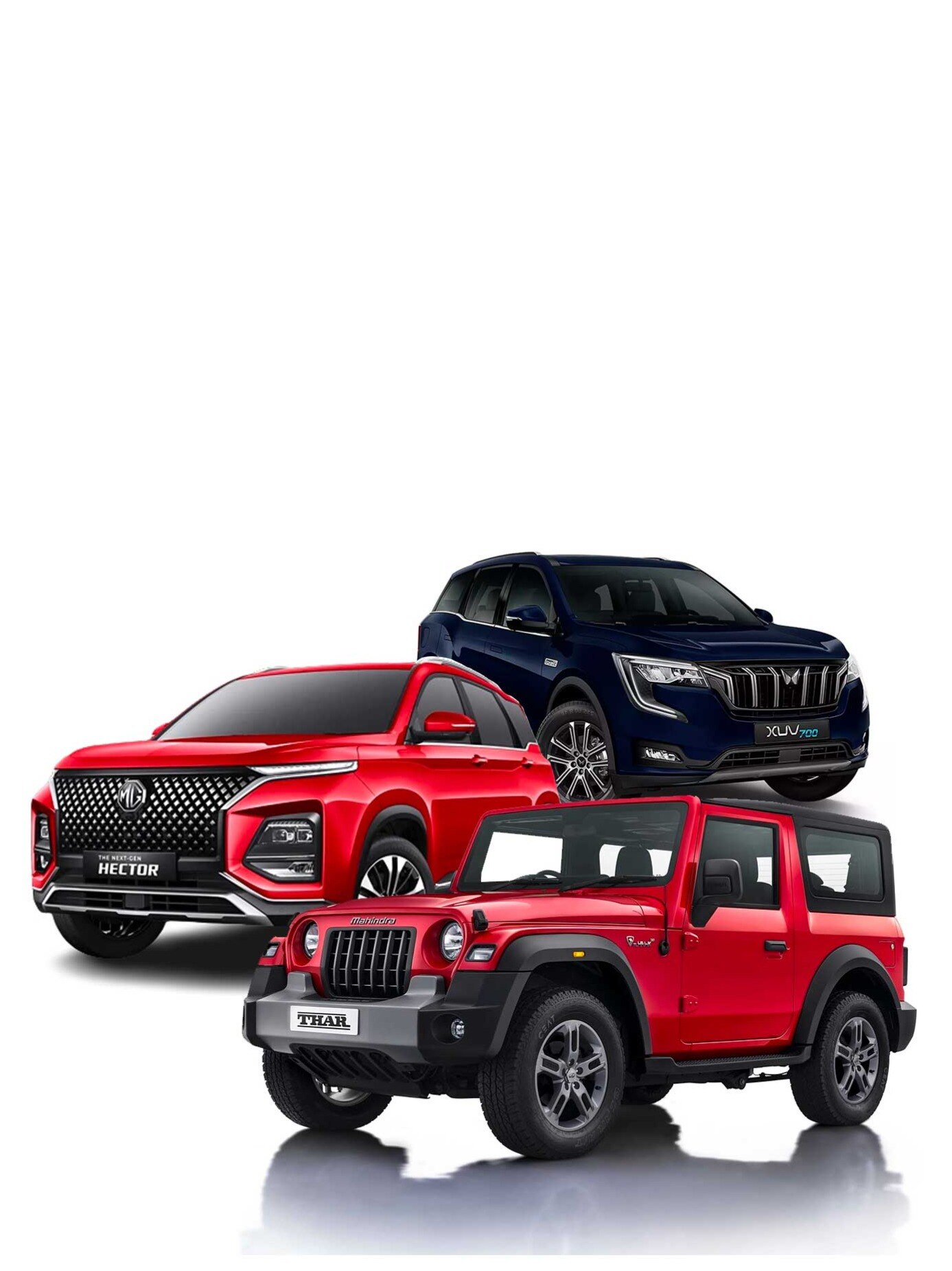 SUVs under Rs 15 lakh: Mahindra Thar, MG Hector, Mahindra XUV700 and more