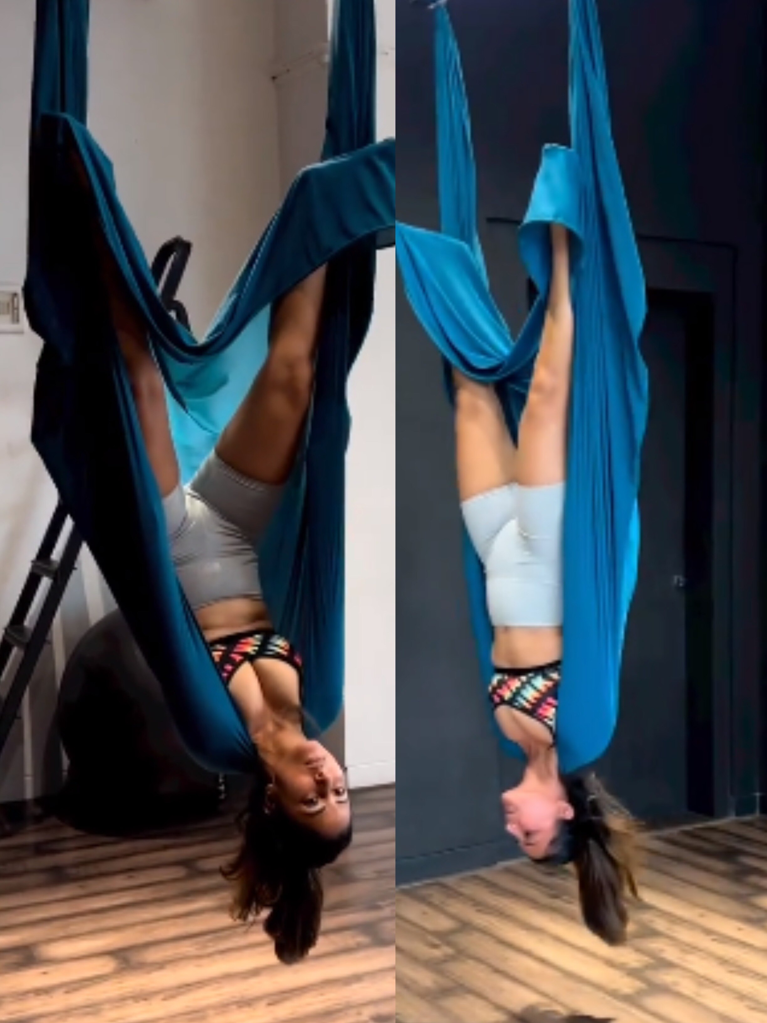 हवा में उल्टी लटकी 35 साल की एक्ट्रेस, करतब देख फैन्स शॉक्ड