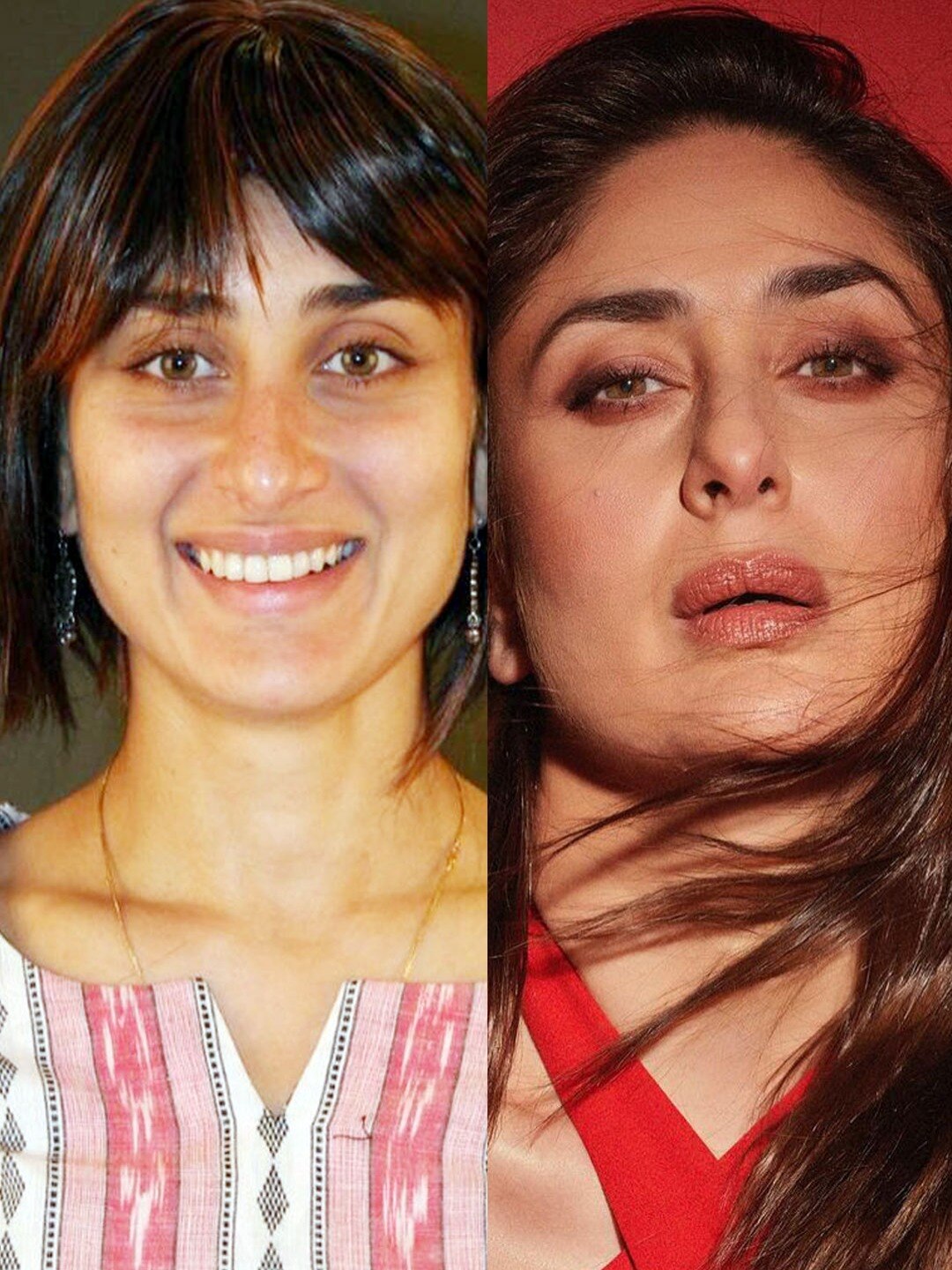 छोटे बाल- नो मेकअप लुक, 14 साल पहले ऐसी दिखती थीं करीना, 2 बच्चों की मां का गजब है ट्रांसफॉर्मेशन