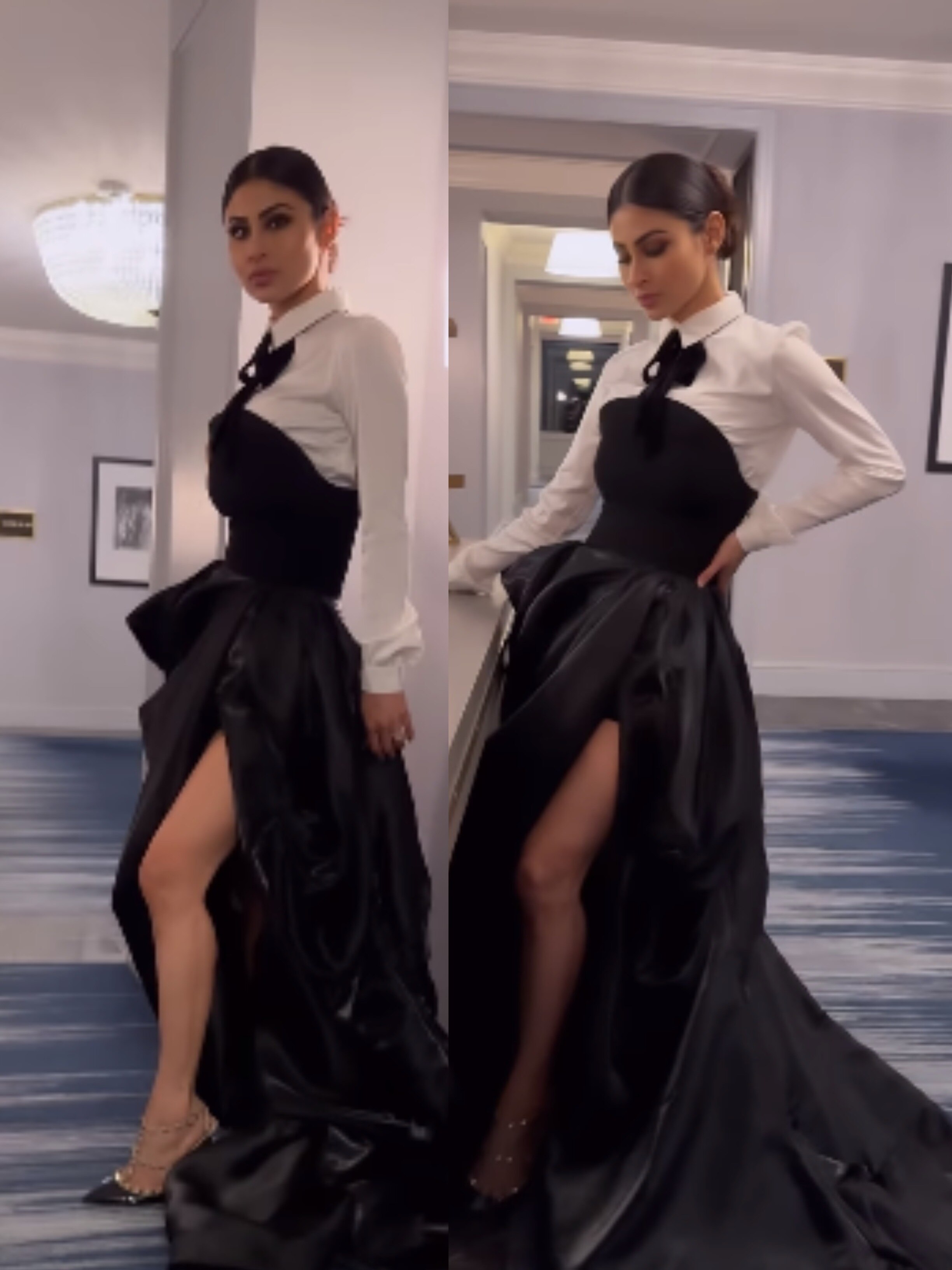 थाई हाई स्लिट स्कर्ट में मौनी का जलवा, हुईं ट्रोल, यूजर्स बोले- पोछा क्यों लगा रहीं?