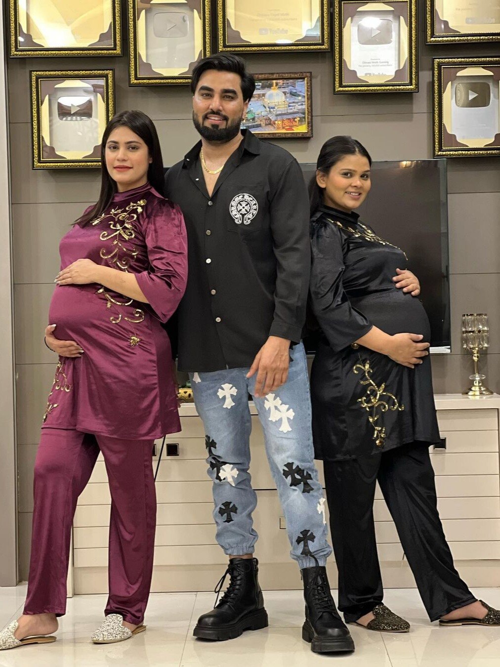 आधीरात को प्रेग्नेंट बीवियों संग अस्पताल भागा एक्टर,  पहली पत्नी की बिगड़ी तबीयत, हालत खराब