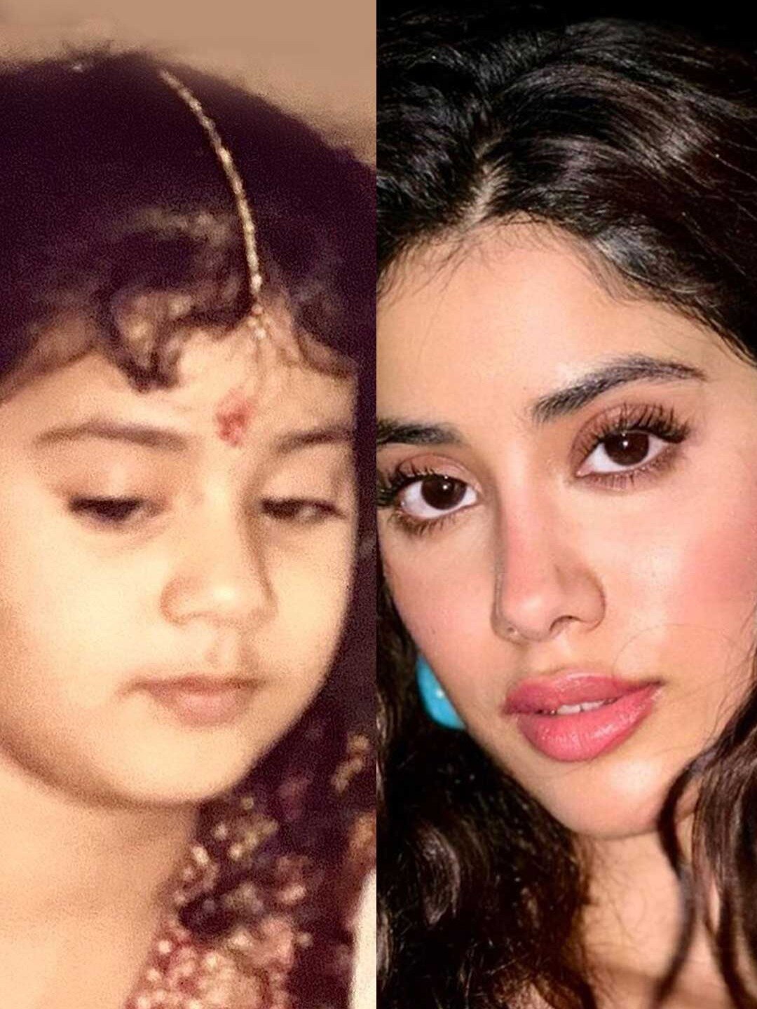 बचपन में कैसी दिखती थीं जाह्नवी कपूर, कुछ सालों में बदला लुक, ट्रांसफॉर्मेशन देखा क्या?