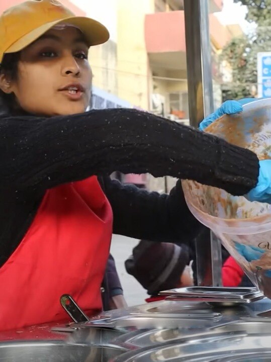 Meet BTech Pani Puri Wali Tapsi Upadhyay who serves healthy Indian street food