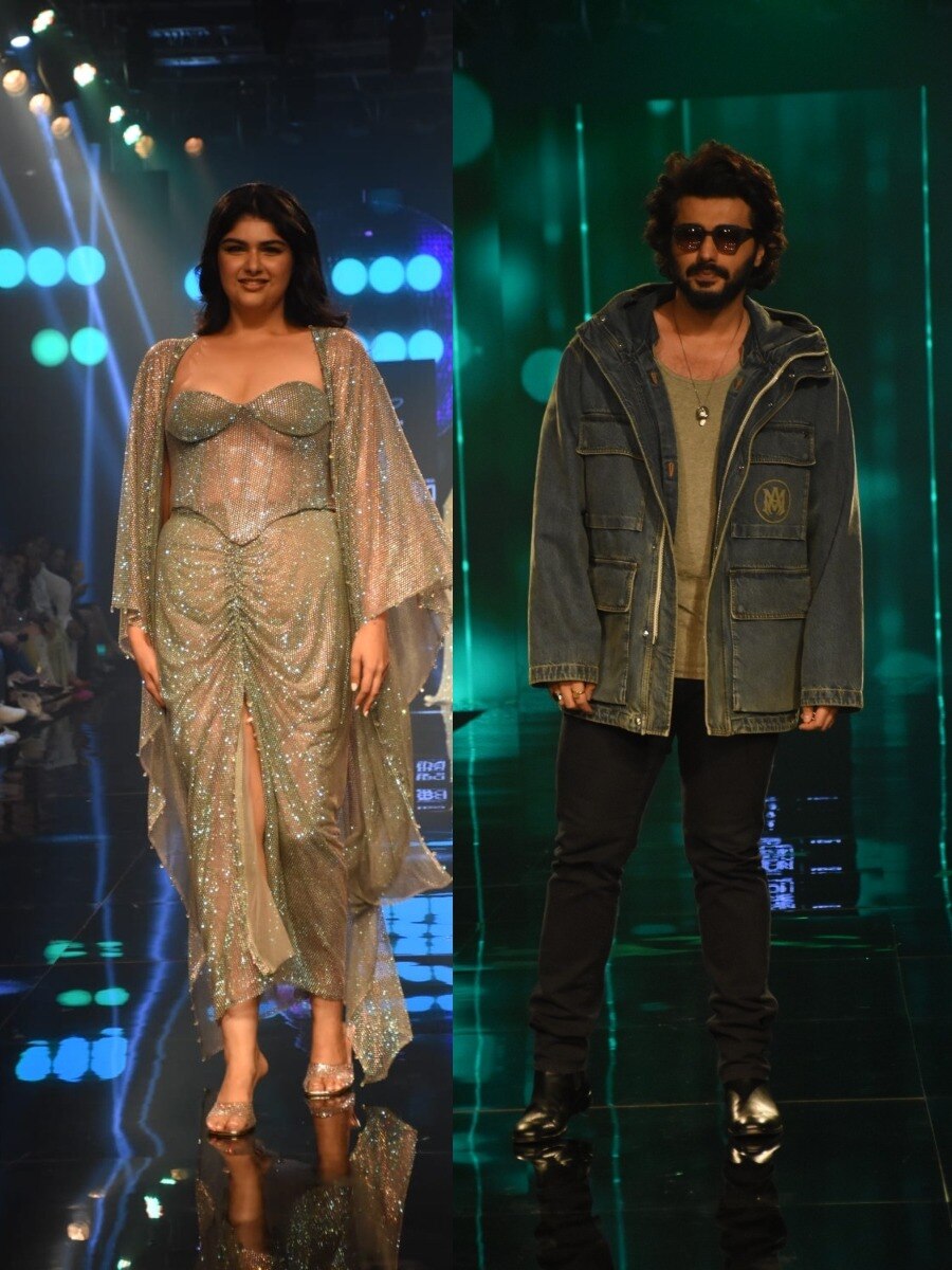 पहली बार अंशुला ने किया रैंप वॉक, चीयरलीडर बने भाई अर्जुन, जमकर की हूटिंग