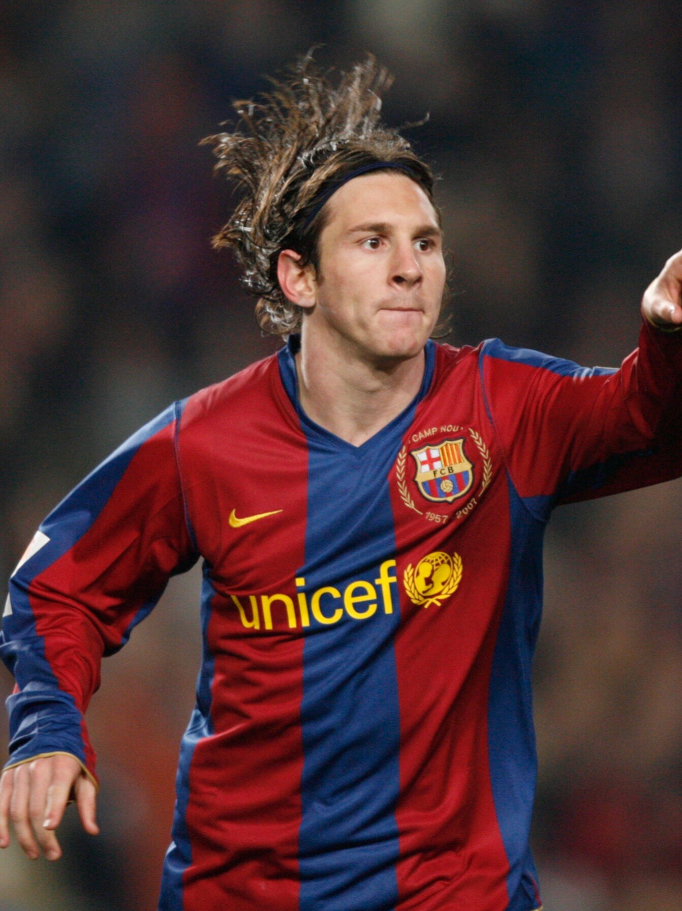 OTD Lionel Messi scores first hattrick