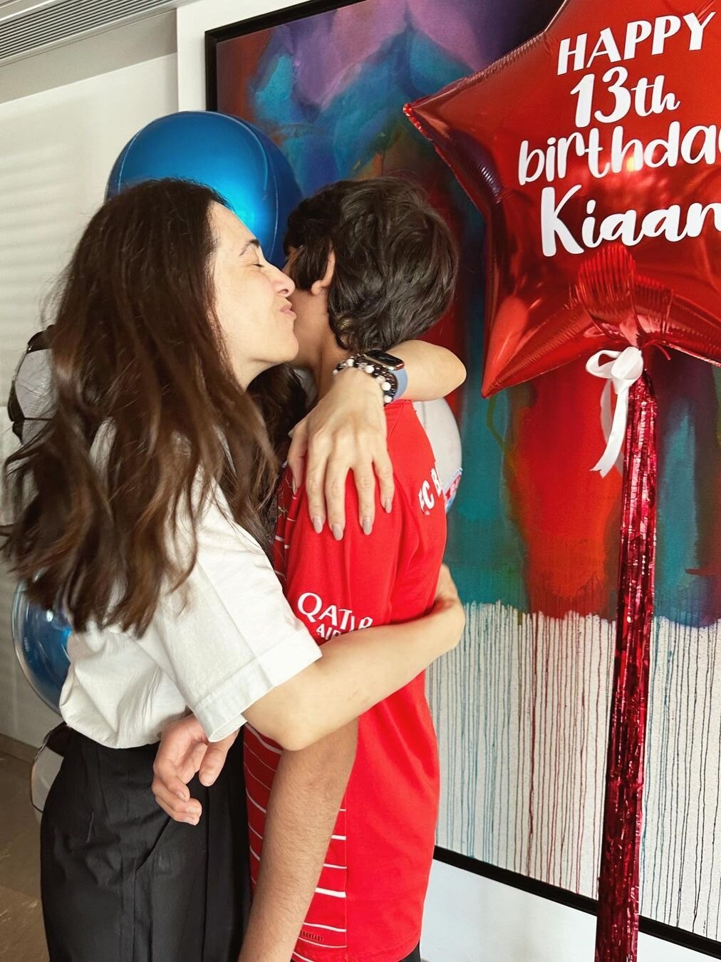 'कितने भी बड़े हो जाओ, प्यार लुटाती रहूंगी', 13 साल का हुआ करिश्मा का बेटा, Photos