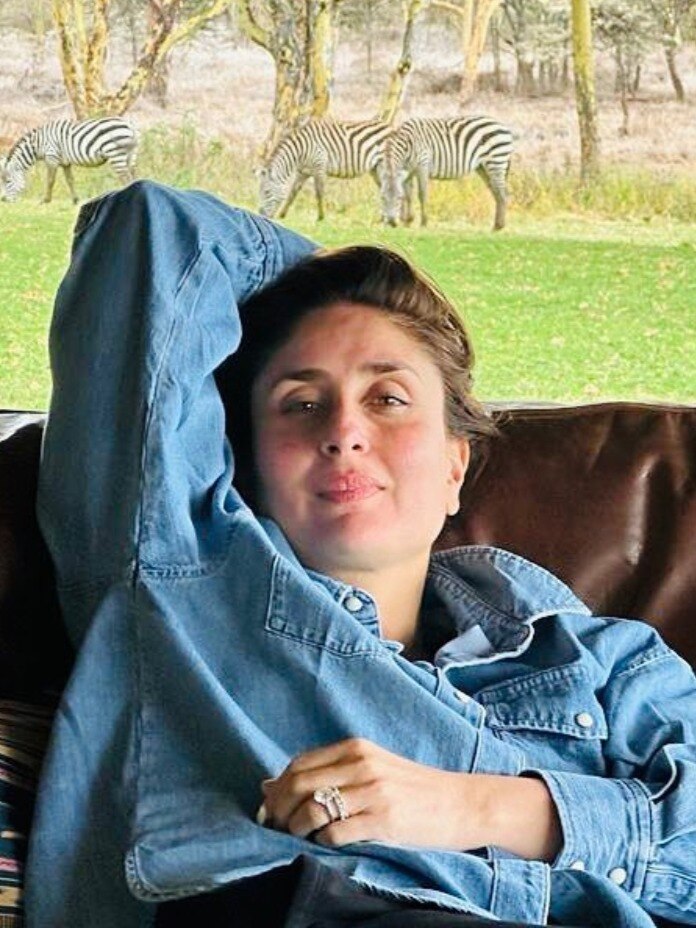 अफ्रीका में करीना कपूर ने बनाए नए 'दोस्त', नो मेकअप लुक में देख फैंस बोले- क्यूट