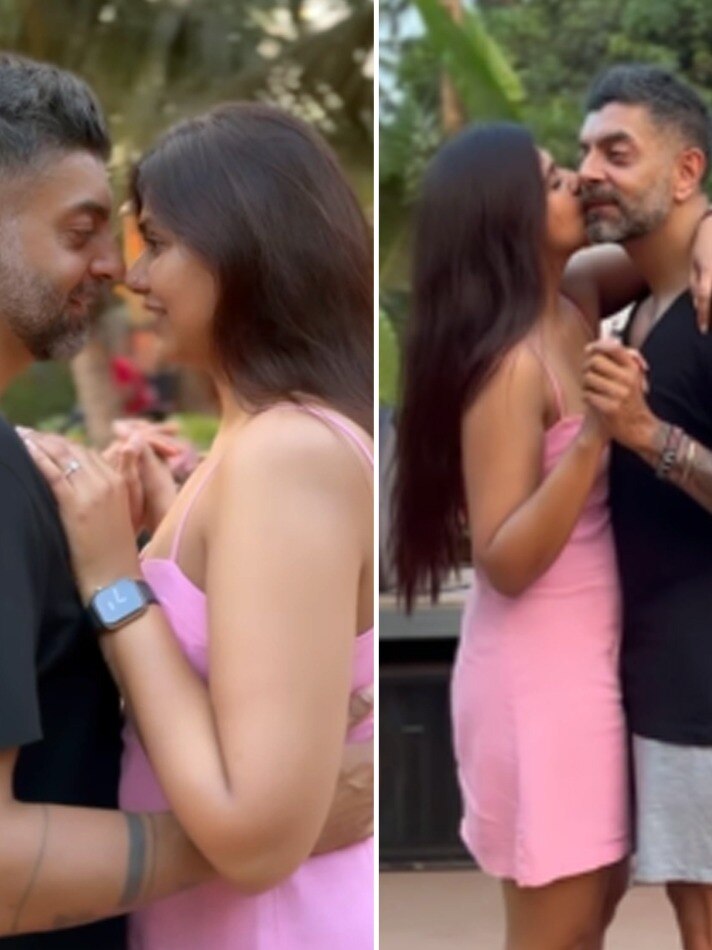 पति संग डांस करते हुए रोमांटिक हुईं दलजीत, किया Kiss, शादी के बाद पति-बेटे संग केन्या में बसीं