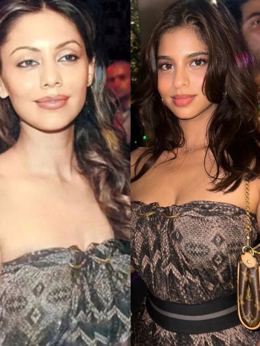 सुहाना खान ने की फ्रेंड्स संग पार्टी, पहनी मां गौरी की सालों पुरानी ड्रेस, फैन्स शॉक्ड