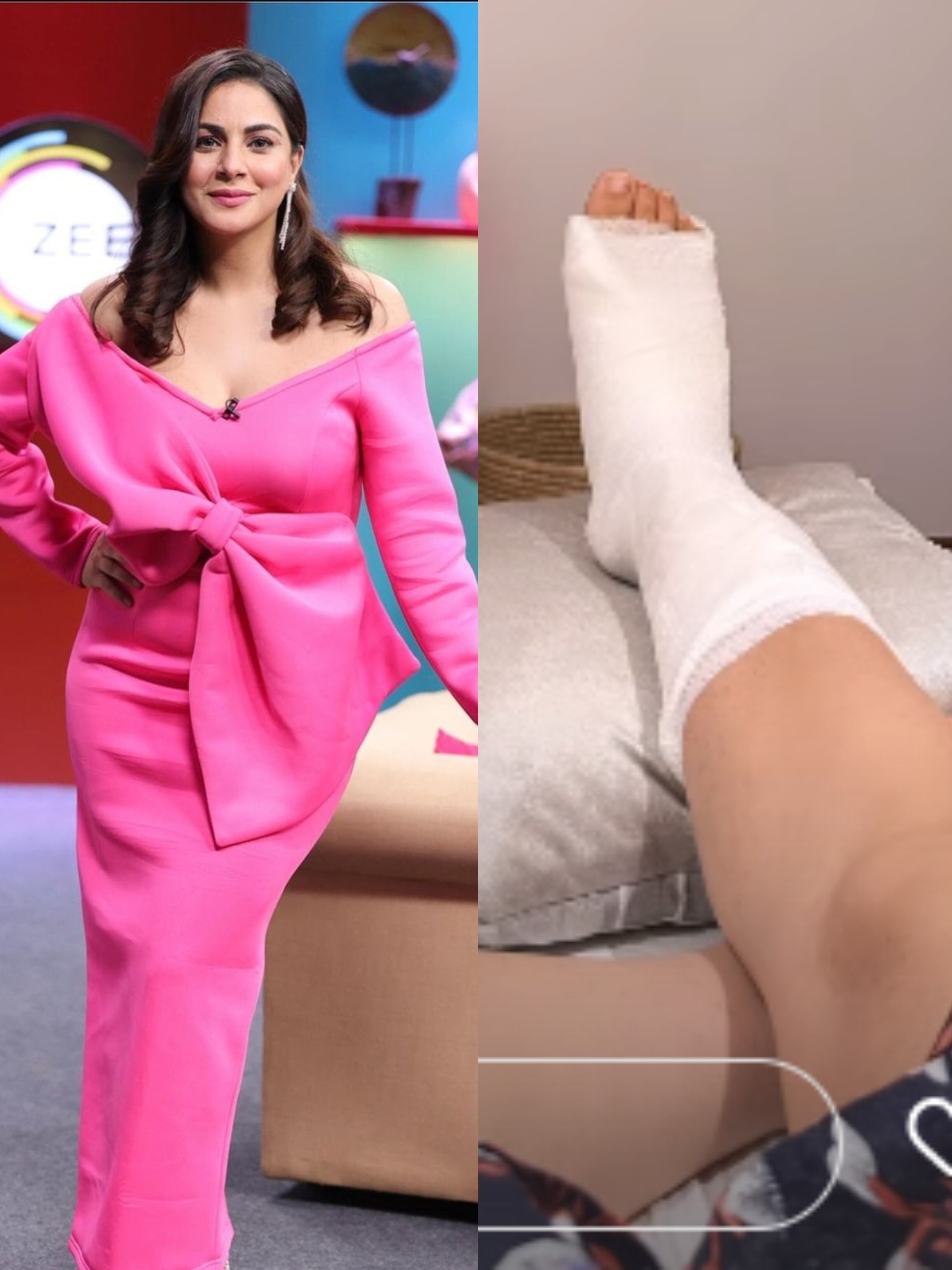 'कुंडली भाग्य' फेम श्रद्धा आर्या के पैर की टूटी हड्डी, बंधा प्लास्टर, फैन्स हुए परेशान!