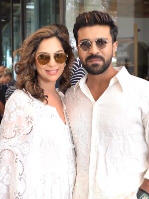 राम चरण ने पत्नी पर लुटाया प्यार, दुबई में हुआ बेबी शावर, शादी के 10 साल बाद बनेंगे पिता