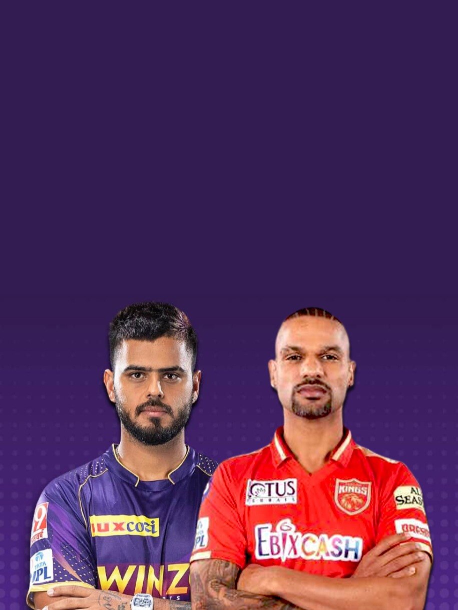 IPL 2023 - Nitish Rana-led Kolkata Knight Riders vs Shikhar Dhawan-led Punjab Kings, KKR vs PBKS key players, Playing XI; GT vs LSG & SRH vs RR highlights