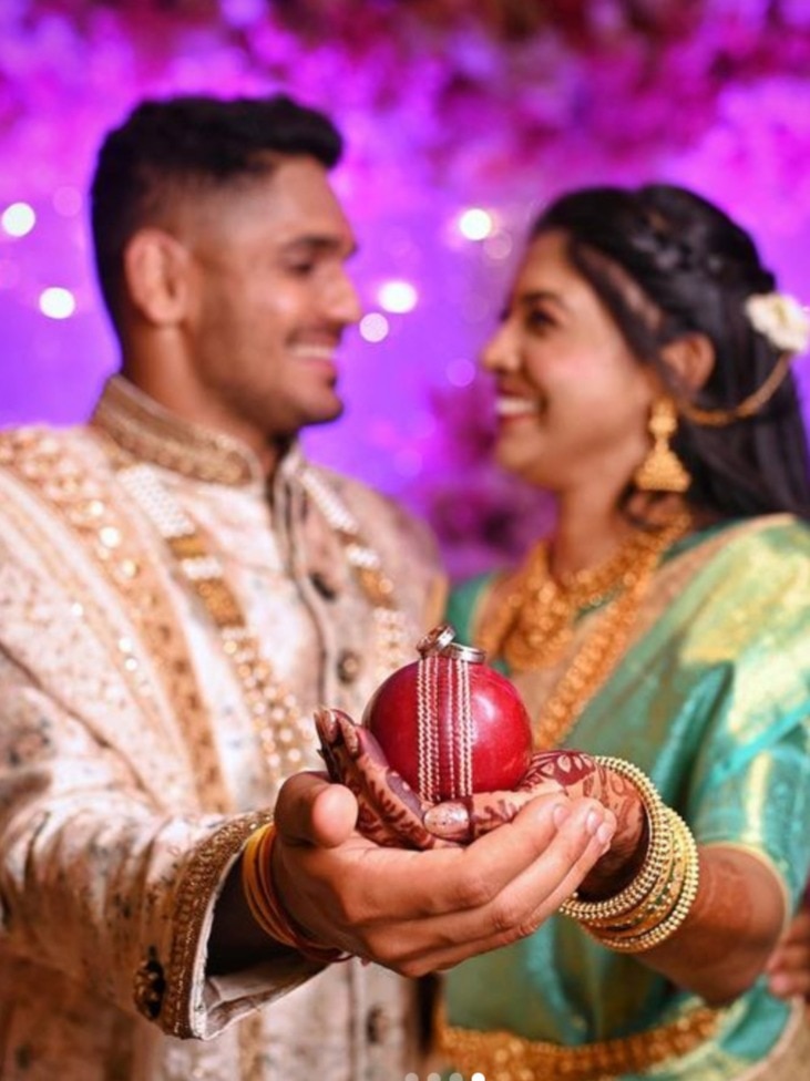 CSK's Tushar Deshpande gets engaged to ‘school crush’, recently-married teammate Ruturaj Gaikwad congratulates the couple