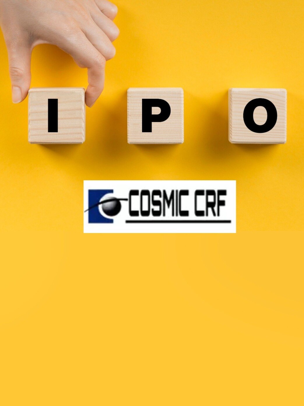 Cosmic CRF IPO opens; Check GMP, price band, lot size, and other upcoming IPOs this week