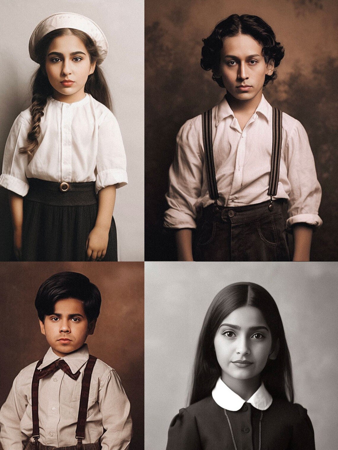 Alia Bhatt to Ananya Panday, AI re-imagines Bollywood stars as kids; Sonam Kapoor reacts
