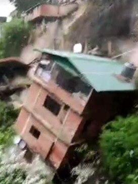 Himachal rains: Shimla faces monsoon fury, Viral videos show houses, Shiv temple collapse due to landslides, floods; netizens slam ‘development’