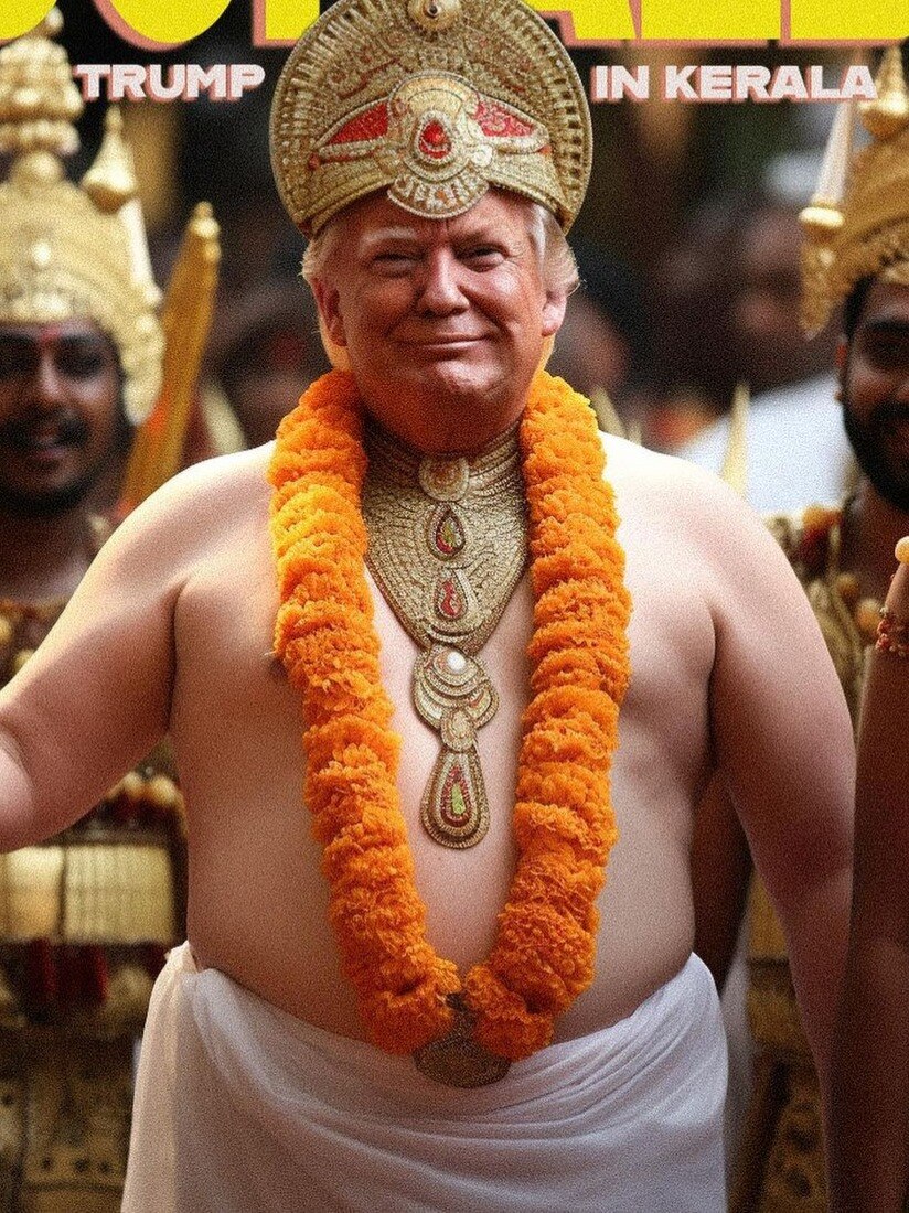 Onam 2023: AI images show Donald Trump, Roger Federer, Messi, Kit Harington, Eminem, Ronaldo, Cillian Murphy, Emma Watson celebrating Onam