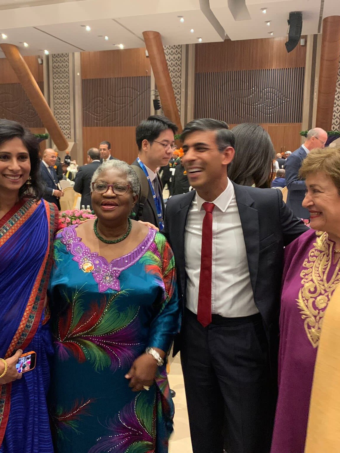 UK First Lady Akshata Murty in Indo-Western dress, Bangladesh PM Sheikh Hasina & Japan’s First Lady Yuko Kishida in sarees to IMF chief in kurta set: Decoding Indian-inspired looks at G20 Gala Dinner