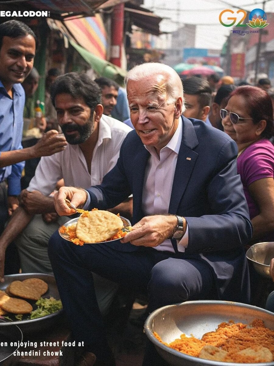 AI images show Joe Biden, Rishi Sunak, Emmanuel Macron, Justin Trudeau visiting tourist places in Delhi during G20 Summit 2023