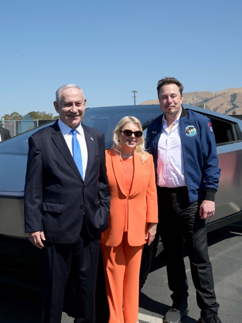 Elon Musk drives Israel PM Netanyahu and his wife in Tesla Cybertruck. Know all about the much-anticipated truck by Tesla and its futuristic features