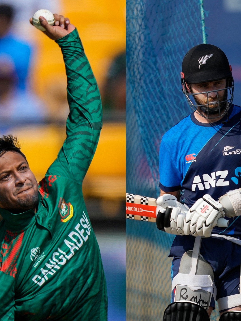 World Cup 2023 match today: Kane Williamson-led New Zealand vs Shakib Al Hasan-led Bangladesh; NZ vs BAN World Cup squads, toss timings, live streaming details