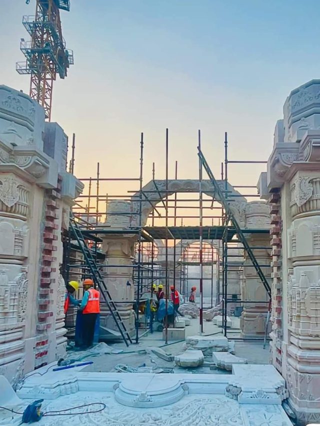 कितना बनकर तैयार हो गया अयोध्या में राम मंदिर, देखें लेटेस्ट फोटो