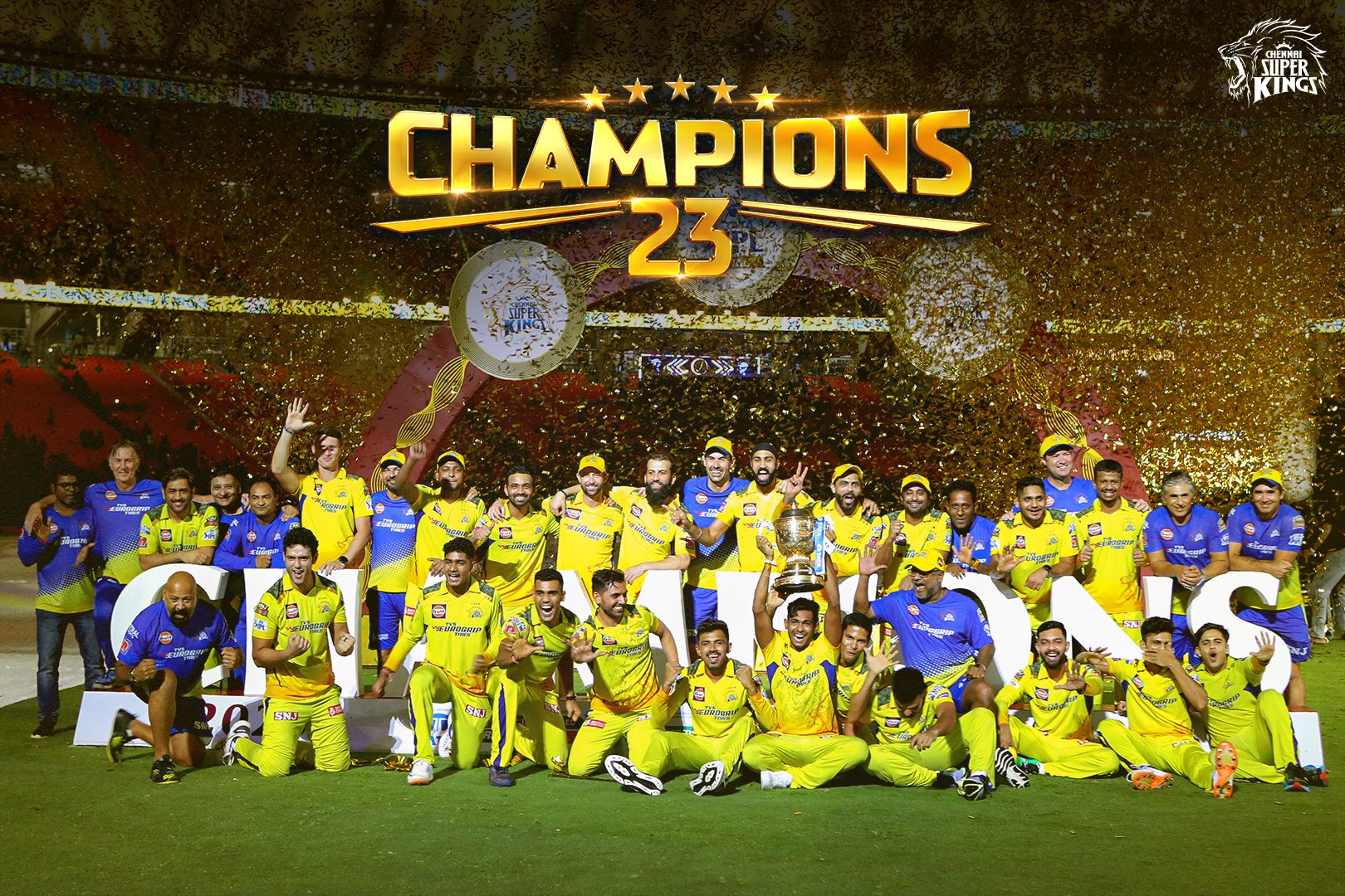 Dhoni led Chennai Super Kings Win IPL 2023 By Defeating Hardik Pandya 