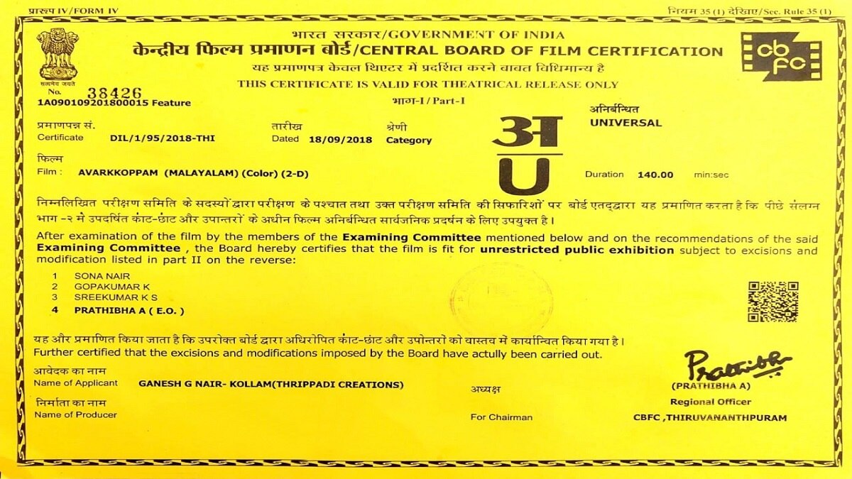 फिल्मों को कितनी तरह के सर्टिफिकेट देता है सेंसर बोर्ड? जानिए Censor