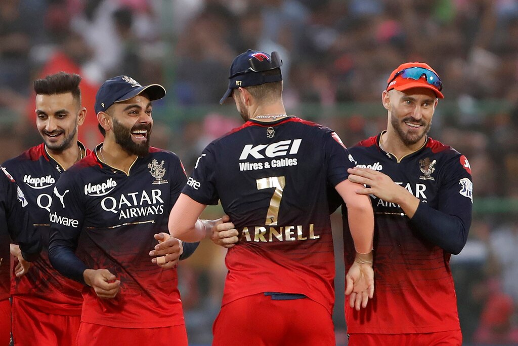 RCB decimate RR, rise in IPL 2023 points table