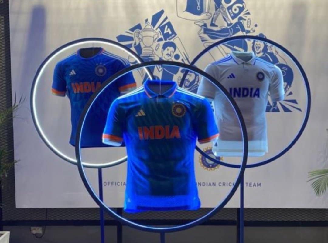 Team india hot sale new jersey photo