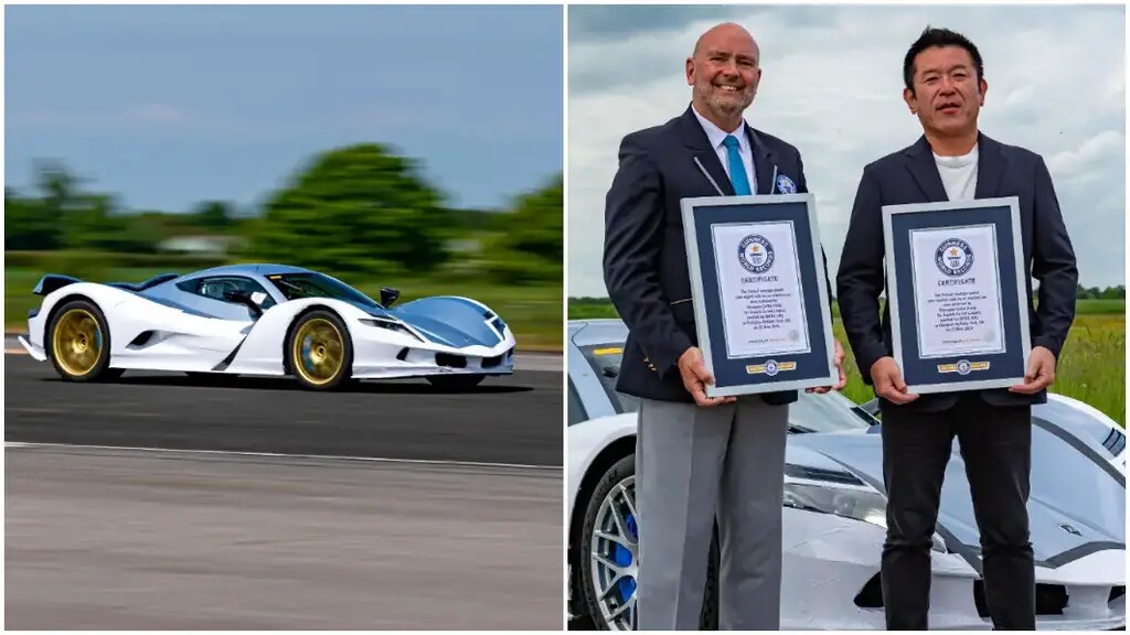 Japanese EV breaks two Guinness World Records by crossing the