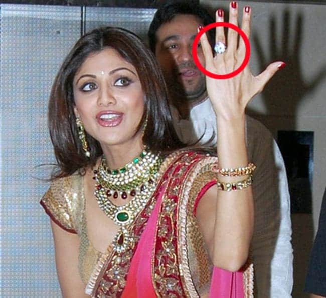 20 carat diamond ring of shilpa shetty Clearance