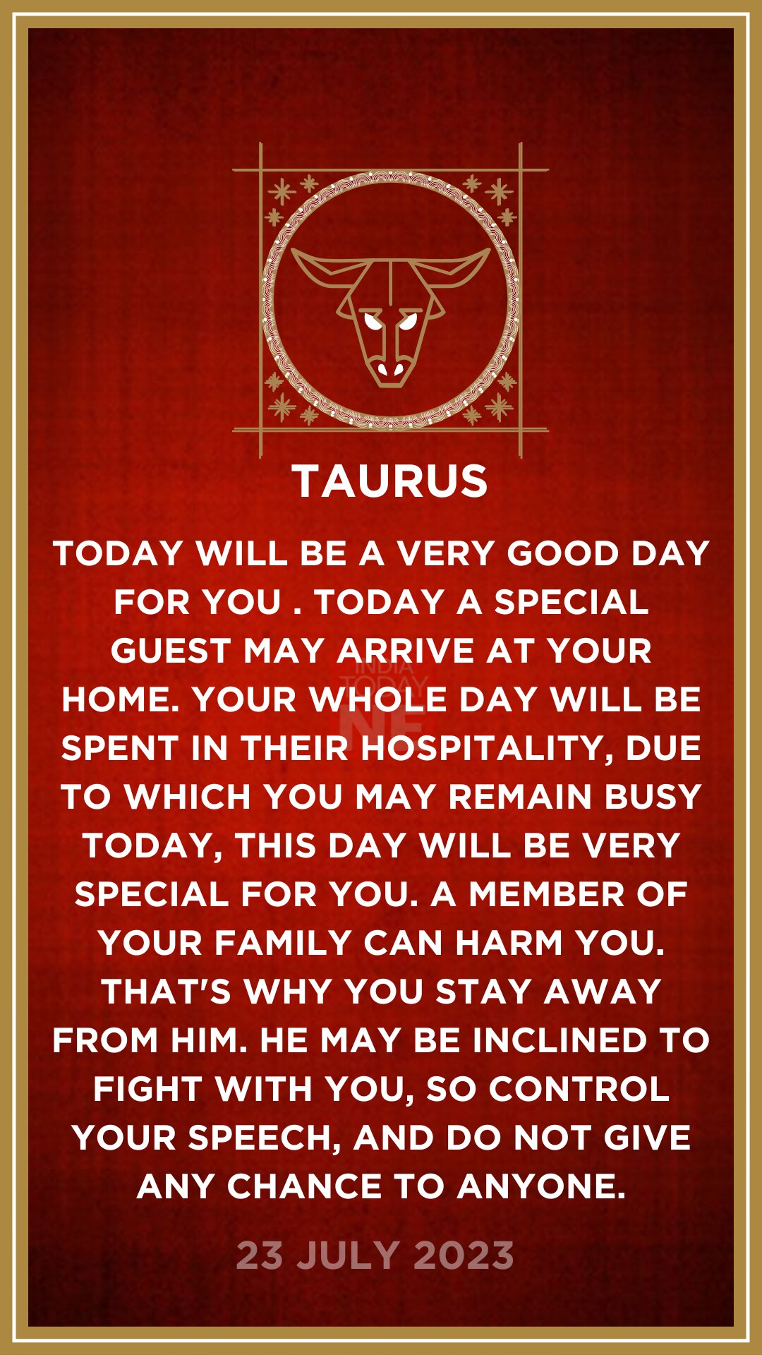 Daily Horoscope All Zodiac Sign-July 23