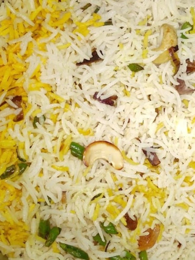 ফ্রায়েড রাইসে কিছু ভাত হলুদ, কিছু ভাত সাদা কীভাবে করবেন?